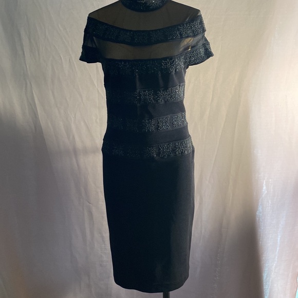 Caché black dress size 8 - Picture 9 of 9